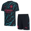 Original Trikotsatz Manchester City Ausweichtrikot 2023-24 Für Kinder